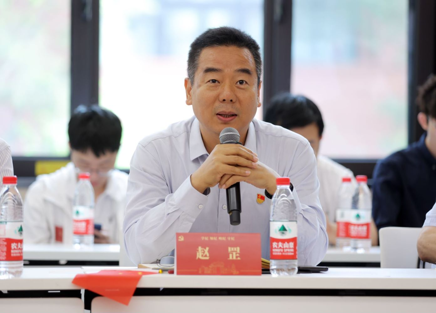 20240618-乐竞(中国)一站式服务平台开展党纪学习教育全校毕业生师生联合主题党日-无-赵罡参加纪检监察巡视联合党支部、数博二党支部、马博212党支部、自硕22党支部师生联合主题党日.png
