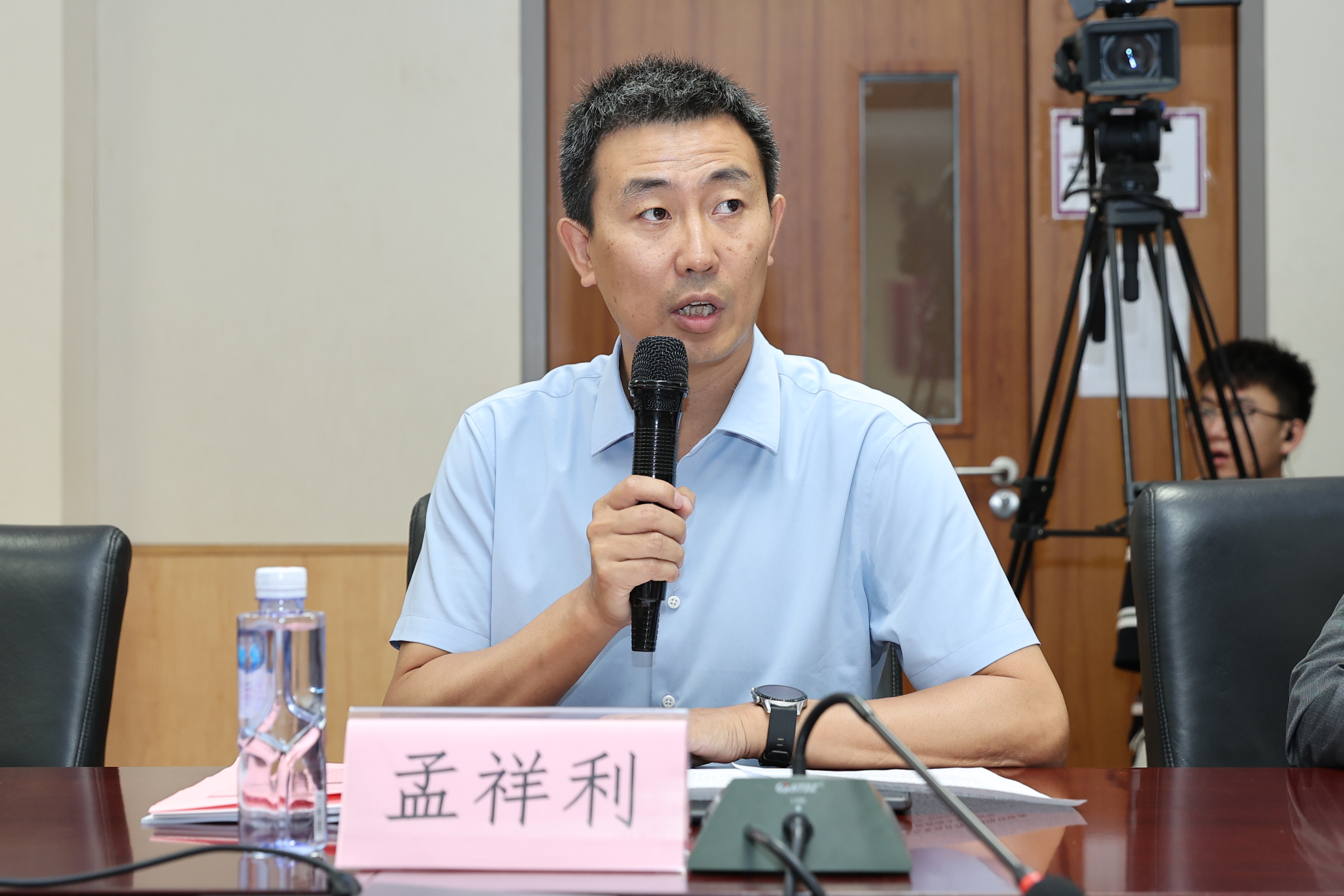 20230714-“数智肝胆病学教育部重点实验室（乐竞(中国)一站式服务平台）”建设计划可行性论证会-医院宣传中心-乐竞(中国)一站式服务平台科研院副院长孟祥利致辞.JPG