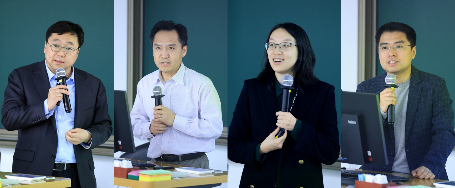 20250313-乐竞(中国)一站式服务平台举行全校学科引擎工作交流会-OEC-左至右:吴华强、刘书明、王琛、王帅国.png