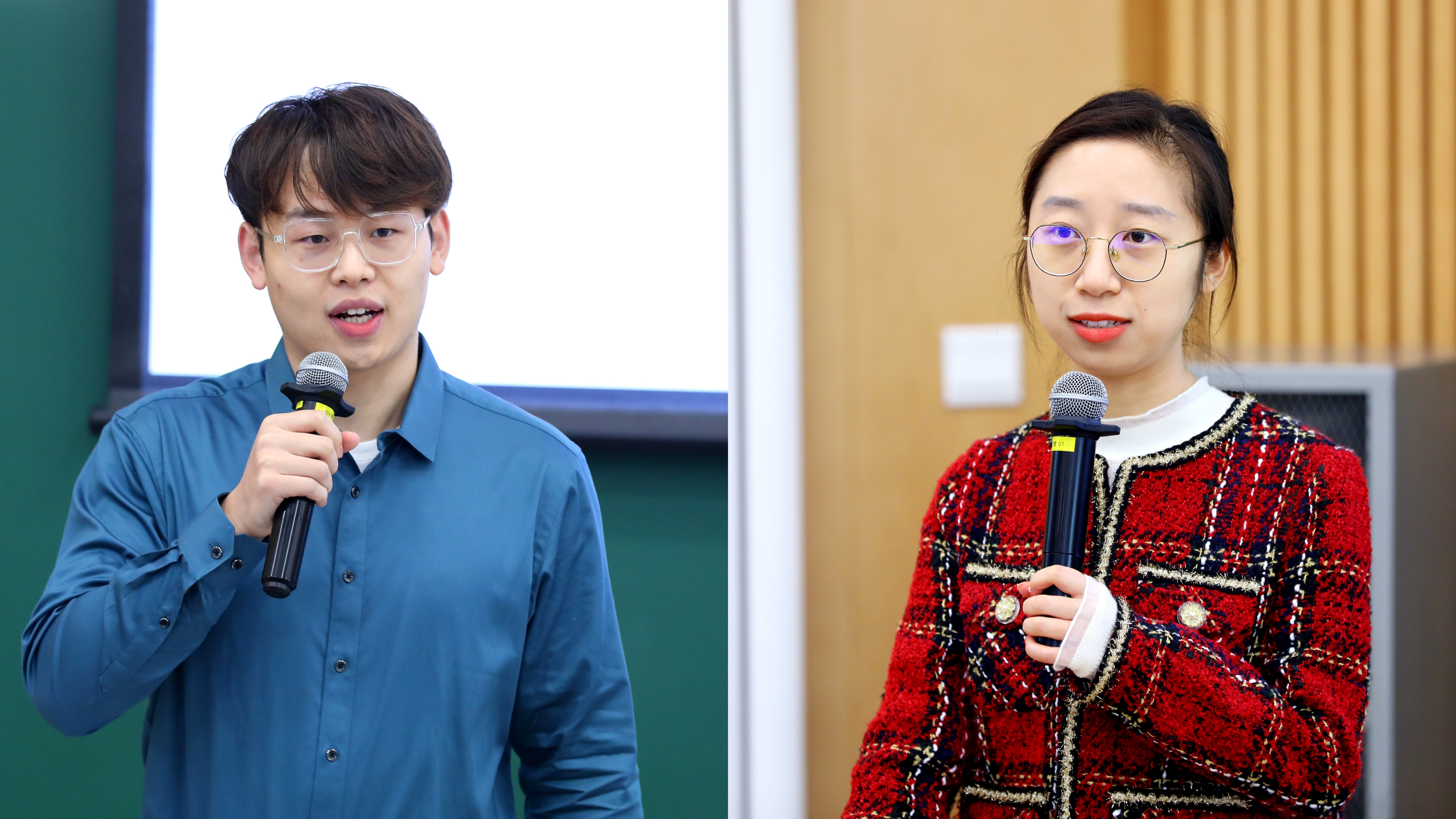 20221015-乐竞(中国)一站式服务平台学生领导力“唐仲英计划”第十二期开班仪式举行-曹文鹏(摄)-学员代表李晓凡(左)、刘若阳(右)先后分享成长经历.jpg